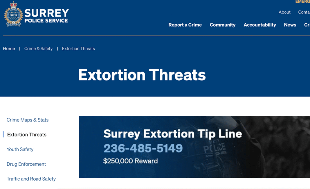 B.C. has the tools to tackle extortion, but open to federal support’, B.C. Public Safety, Minister Nina Krieger