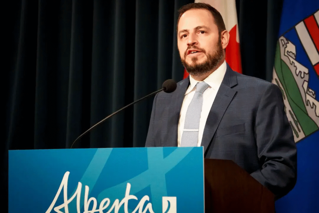 Calgarian launches first-ever recall petition against Alberta education minister