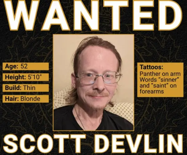 Canada-Wide warrant issued for Scott Devlin in Sault Ste. Marie homicide