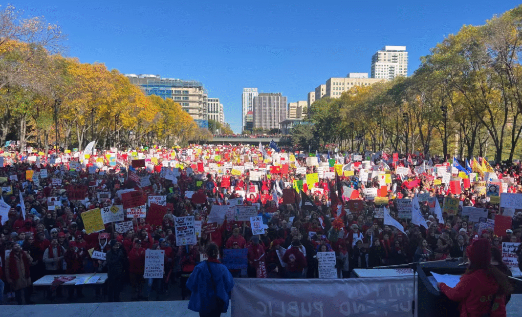 Alberta faces mounting tensions as government threatens to end teachers’ strike with back-to-work legislation