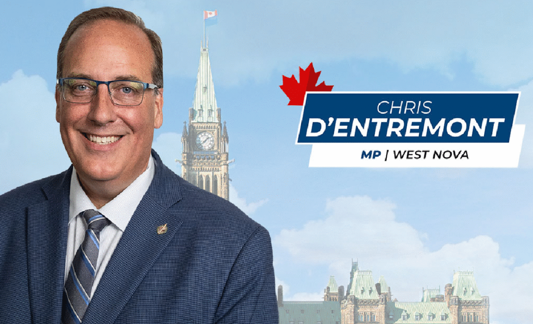 Conservative MP Chris d'Entremont crosses floor to join liberals