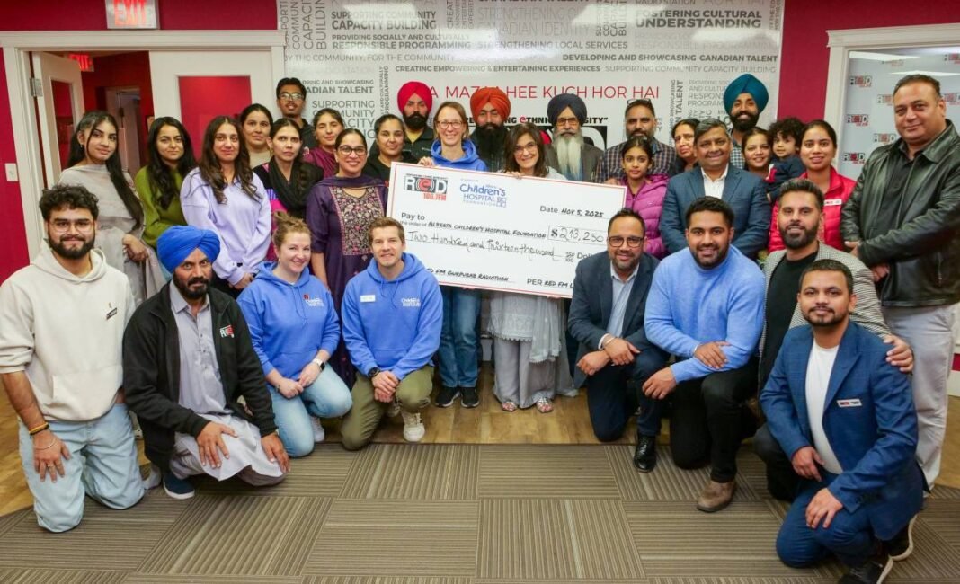 RED FM Calgary’s Annual Gurpurab Radiothon raises $213,250 for Alberta Children’s Hospital Foundation