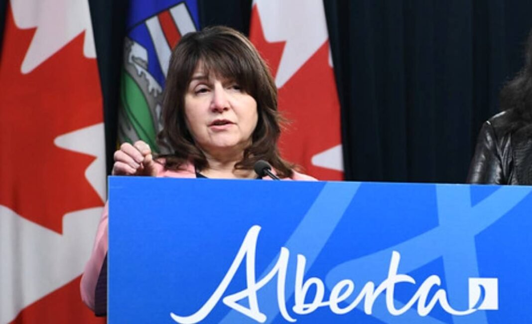 Minister Adriana LaGrange defends Alberta's plan for public-private health care model