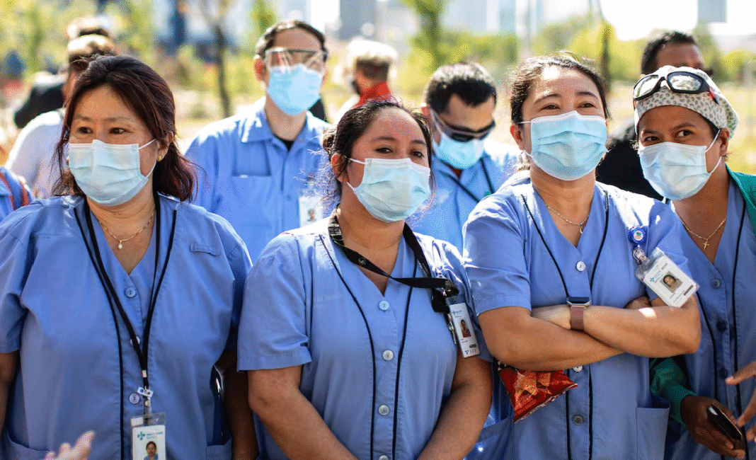 Alberta healthcare workers wrap up strike vote as AUPE pushes for fair pay and better conditions