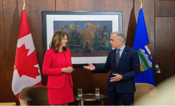 Eby told Carney that it was “unacceptable” for British Columbia to be left out of the proposed pipeline discussions