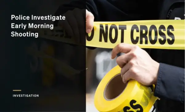 Surrey police are investigating an early-morning shooting