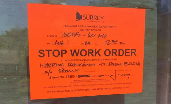 Surrey fights illegal construction with court ordered demolition