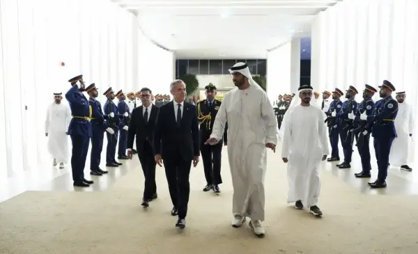 Carney signs investment pact with UAE amid concerns over country’s role in Sudan conflict