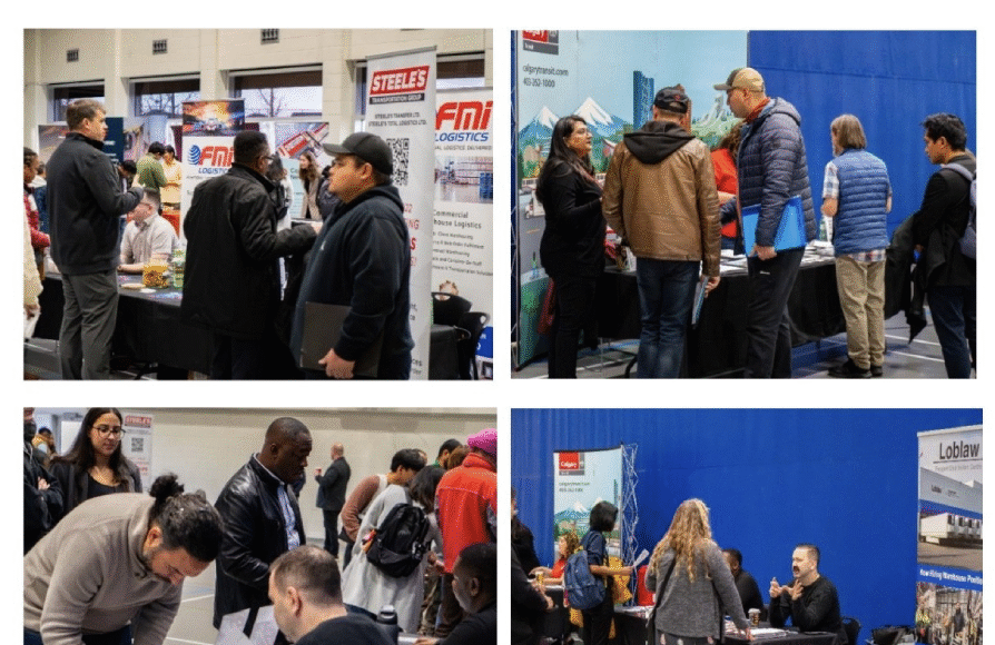 Calgary job fair drives connections, hiring in supply chain and transportation sectors