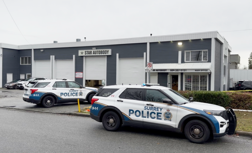 Extortion: Surrey's Star Autobody shop targeted by gunfire for second time in two months