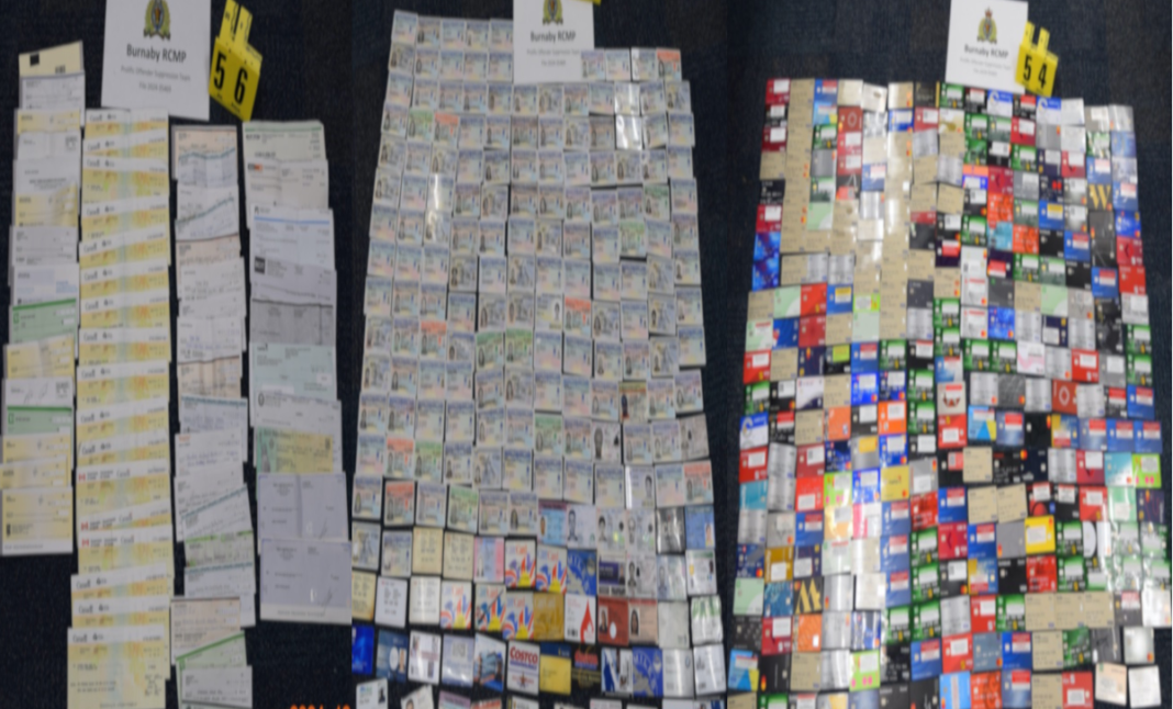 RCMP lay 25 charges following an “extremely tedious and highly detailed” mail theft investigation in B.C.