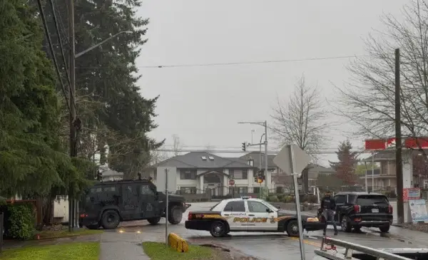 Abbotsford police execute search warrant in connection with property crime in Surrey