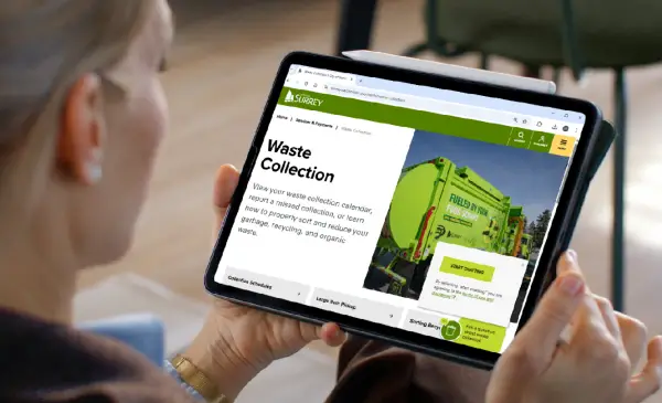 Surrey launches 24/7 waste chatbot for instant answers on collection, recycling