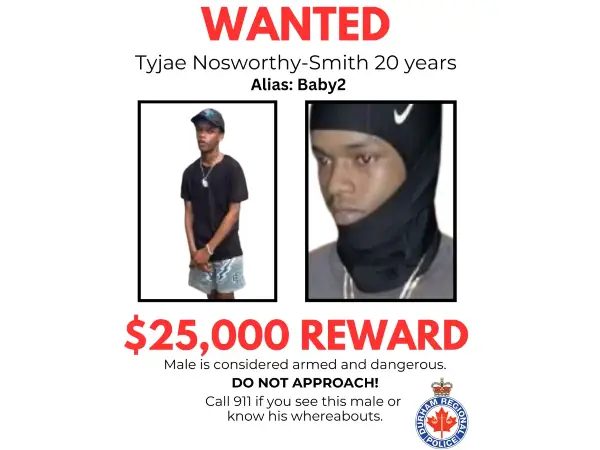 $25,000 reward announced for information on 2023 Pickering casino homicide suspect