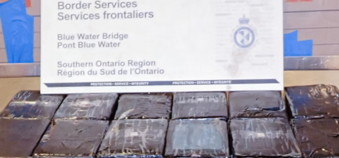 Brampton man arrested following seizure of over $23 million worth of cocaine at border crossing
