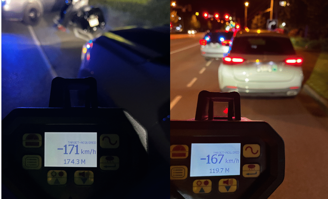 Police target illegal street racing in Surrey, 2 drivers caught speeding over 165km/h in 60 Km/h zone
