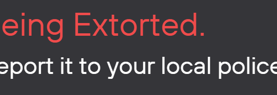 Public awareness campaign launched to  target extortion threats