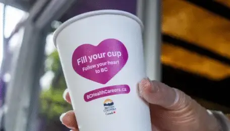 Free coffee and tea help attract health-care workers from Seattle to B.C.