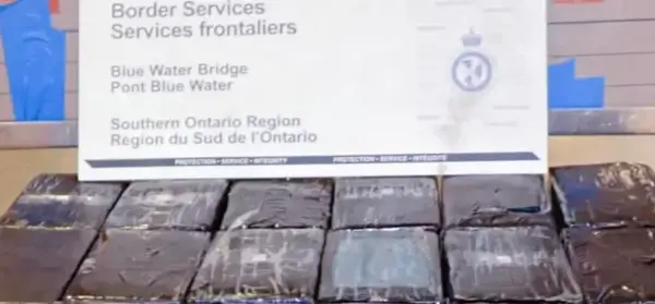 Brampton man arrested following seizure of over $23 million worth of cocaine at border crossing