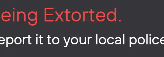 Public awareness campaign launched to  target extortion threats