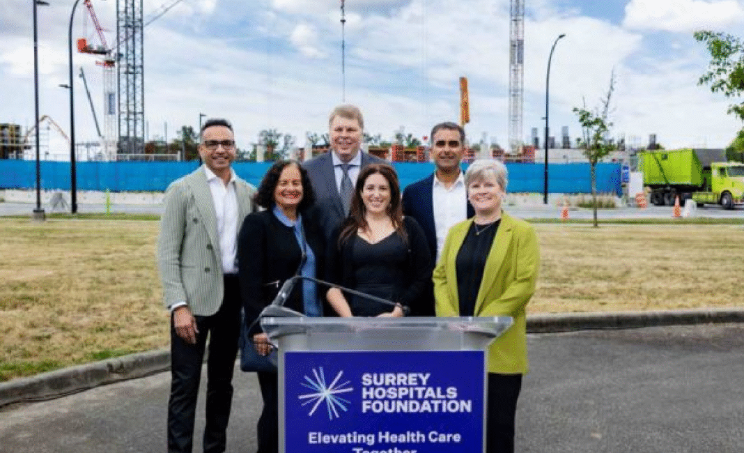 Surrey hospitals foundation officially recognized as city's designated health care foundation