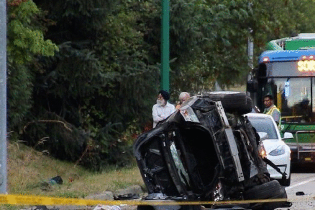 Burnaby mountain parkway closed after serious crash