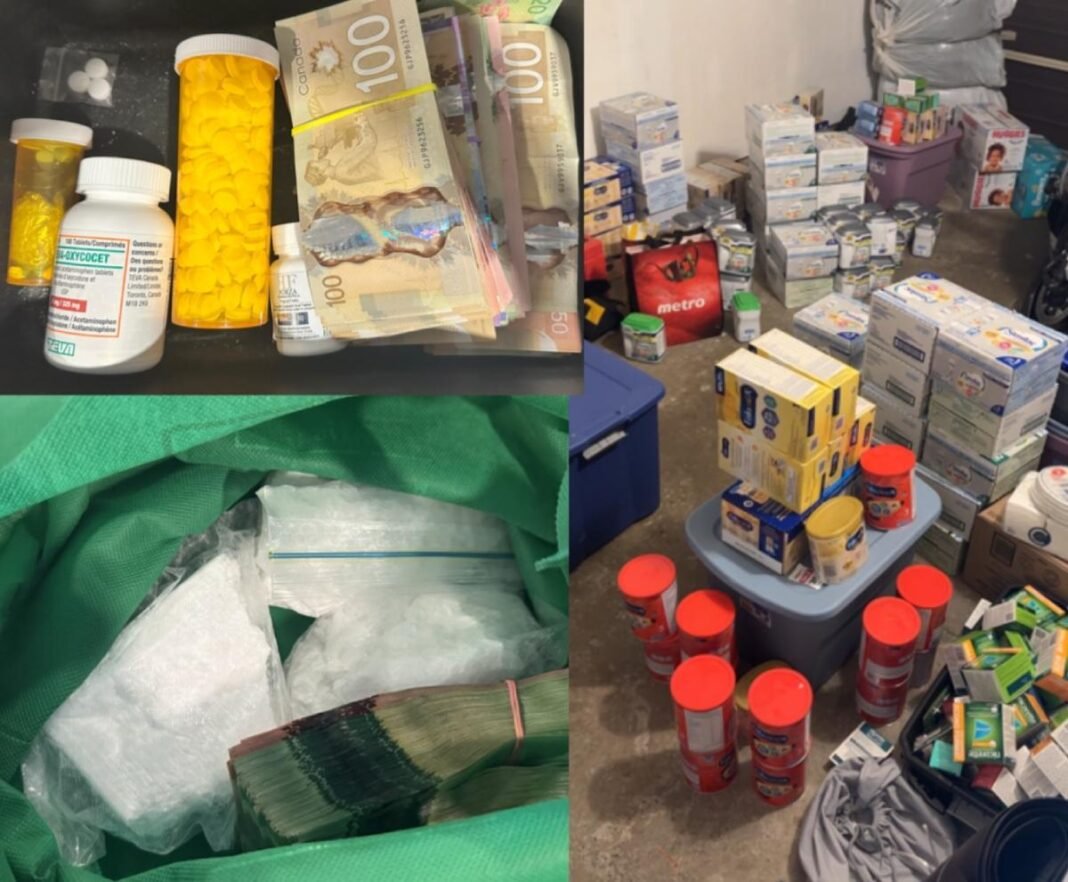 Peel Police crackdown on baby formula and baby diapers theft ring linked to drug trade