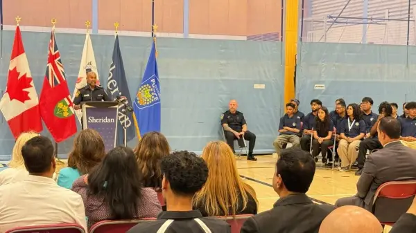 Peel Regional Police and Sheridan College Launch 2025 Youth in Policing Initiative