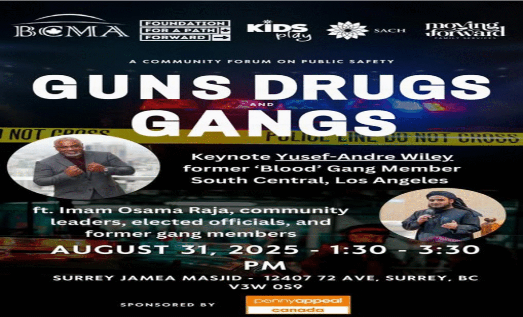 BC Muslim Association holds anti-gang safety forum in Surrey