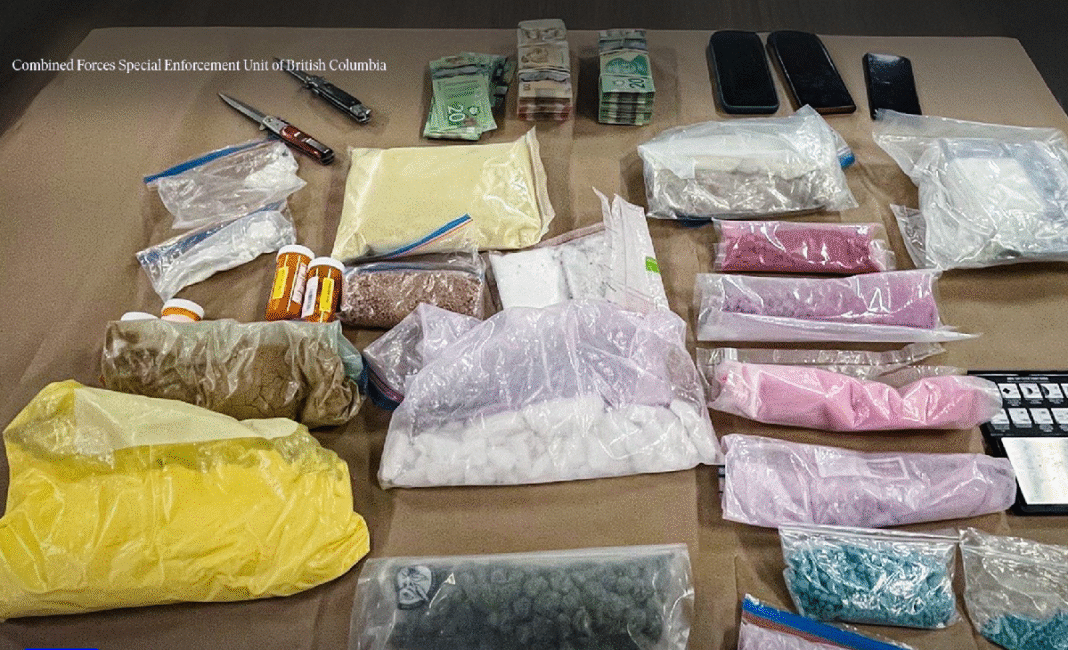 Six charges approved against Surrey man in connection with drug seizure