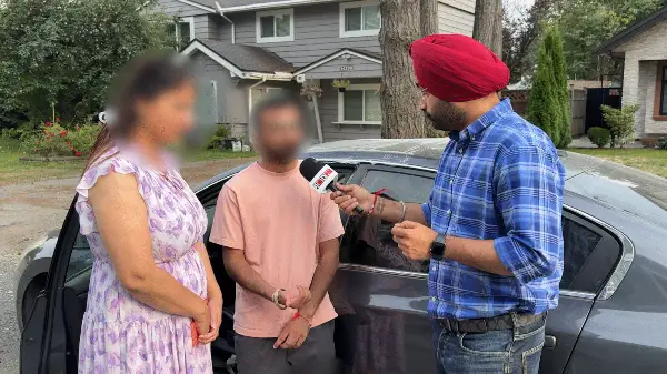 Knife in the car: Surrey family’s shocking discovery after vehicle theft