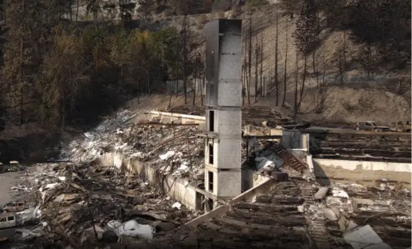 B.C. resort destroyed in the 2023 Okanagan wildfire files lawsuit over insurance “gaps”