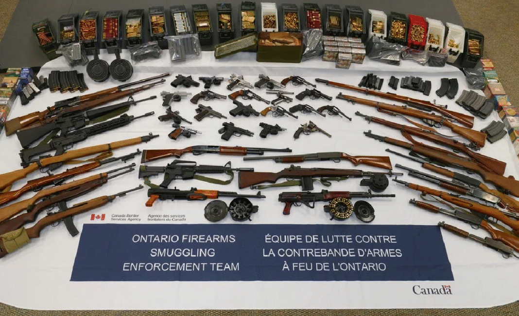 CBSA seizes 48 firearms, 17,000 rounds of ammunition in Windsor