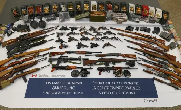 CBSA seizes 48 firearms, 17,000 rounds of ammunition in Windsor