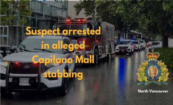 Man Stabbed in North Vancouver Mall; Suspect Arrested
