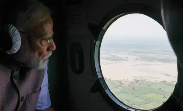 PM Modi announces 1,600 crore aid for flood-affected Punjab