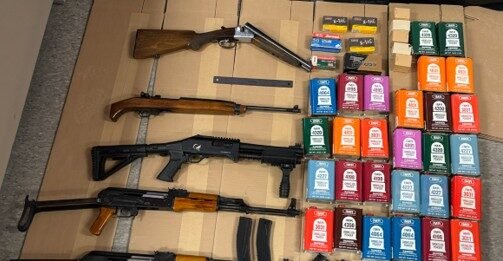 Two arrested, multiple firearms seized in firerams investigation