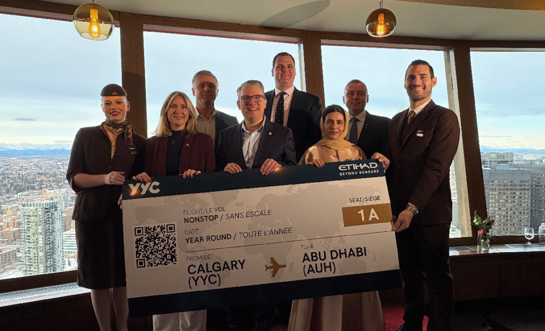 Etihad Airways to launch direct Calgary–Abu Dhabi flights this fall