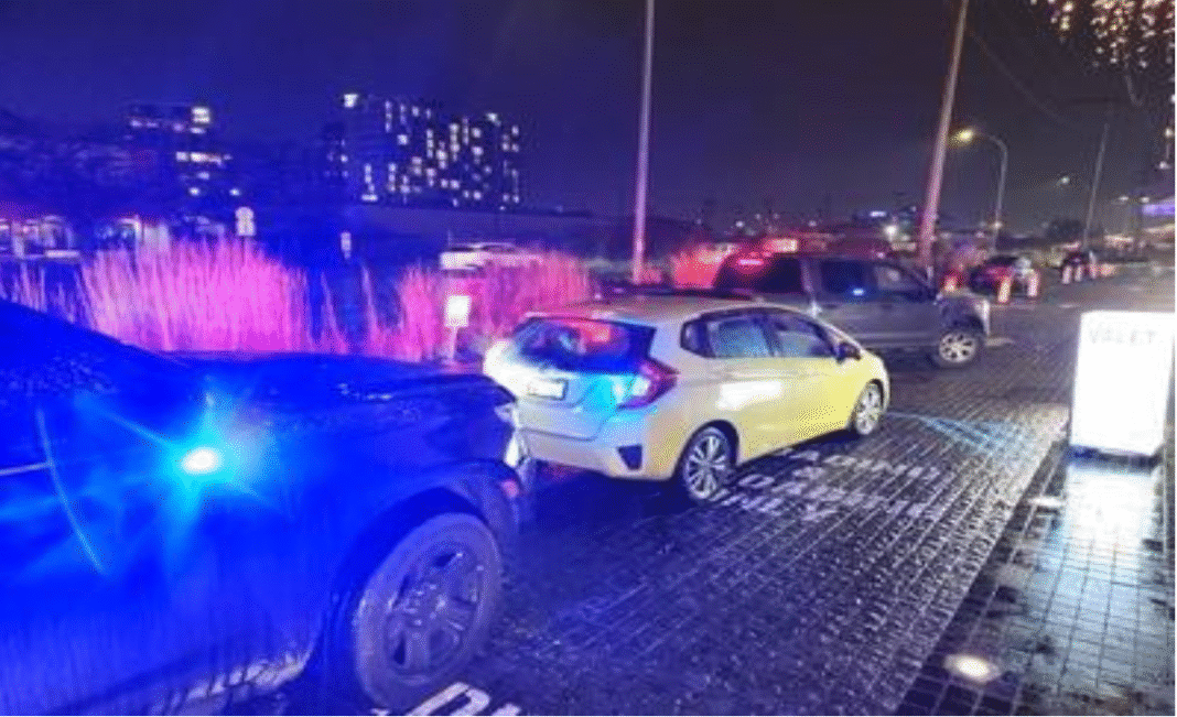 A repeat violent offender found operating illegally during a ride-hailing blitz