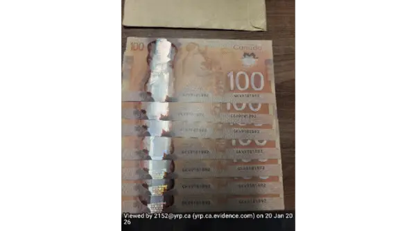 Police warn businesses in York region after a suspect charged for counterfeit currency