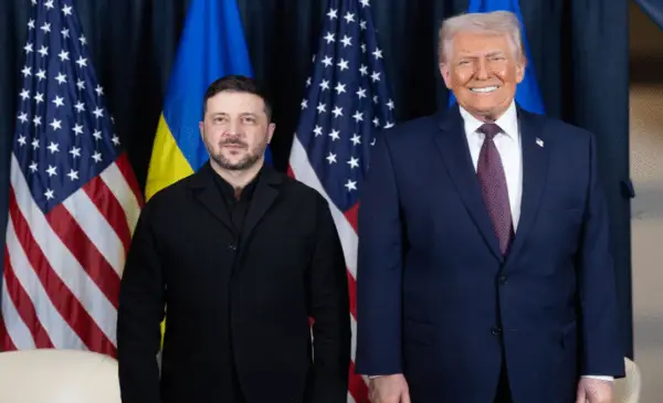 Zelenskyy meets Trump in Davos, urges Europe to act on Russia
