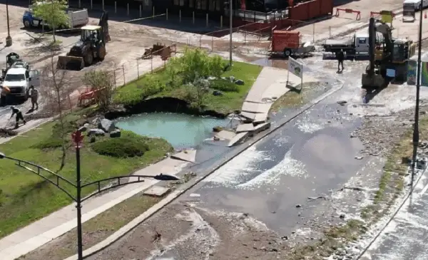 Calgary water use rises as crews continue slow restart after Bearspaw main break