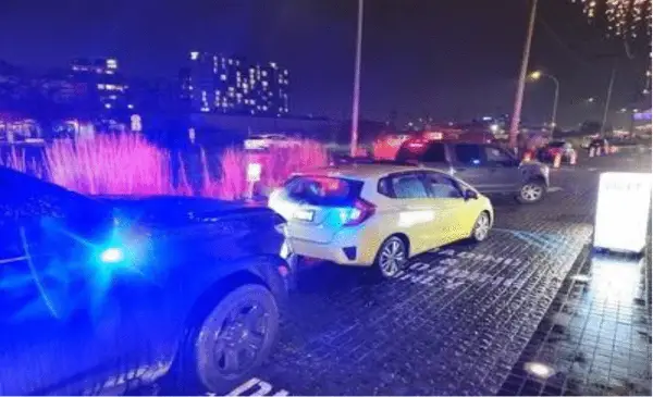 A repeat violent offender found operating illegally during a ride-hailing blitz