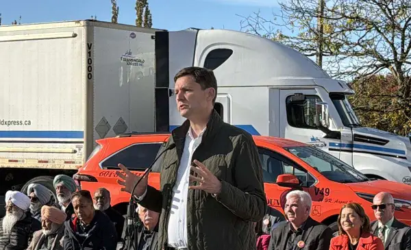 Eby promises free transit pass for low income seniors, $250M for Surrey BRT, and dedicated 'Surrey Charter'