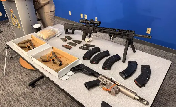 Langley RCMP arrests 5 'Indian-origin' men for extortion related shooting at business in 2025