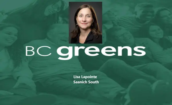 Former B.C. chief coroner Lisa Lapointe named Green Party candidate in Saanich South