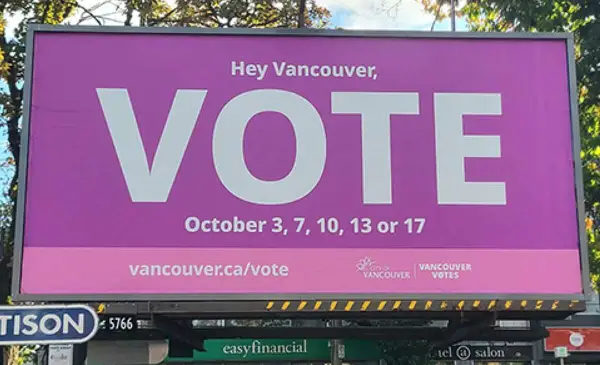 Record advance voting in Vancouver ahead of October 17 municipal election
