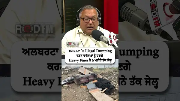 Illegal dumping in Alberta could now lead to jail time and fines ranging from $10,000 to $100,000
