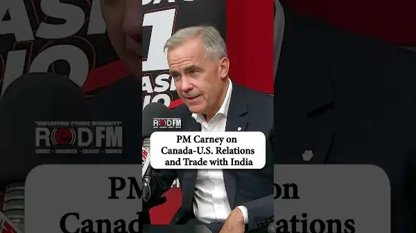 PM Mark Carney speaks on Canada-US relations and trade talks with India