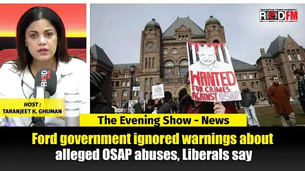 Ford government ignored warnings about alleged OSAP abuses, Liberals say | REDFM NEWS